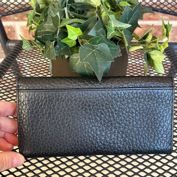 KATE SPADE ♠️ Bay Street Sandra Black Leather Wallet 🪪 - Picture 5 of 16